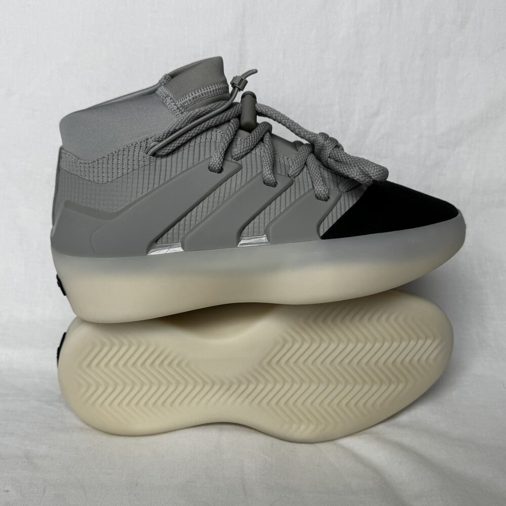 (MENS 10) Adidas X Fear of God FOG Athletics I Basketball Sesame Carbon IE6188